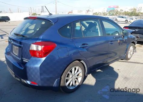 2013 Subaru Impreza 2.0I Premium z USA, uszkodzony, nr VIN JF1GPAC62DH814776